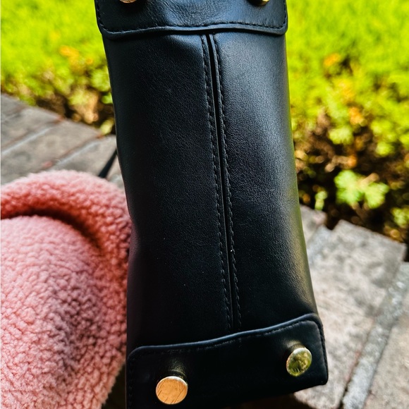 Michael Kors gold tone studded tote style handbag with shoulder strap - Picture 5 of 6